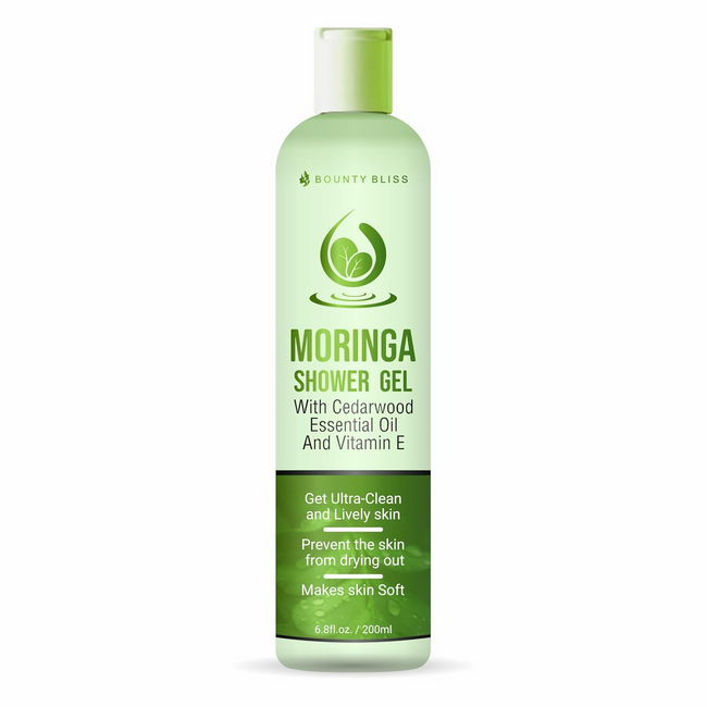 Bounty Bliss Moringa Shower Gel - Refreshing Cleanse with Natural Moringa Extract Hover Image