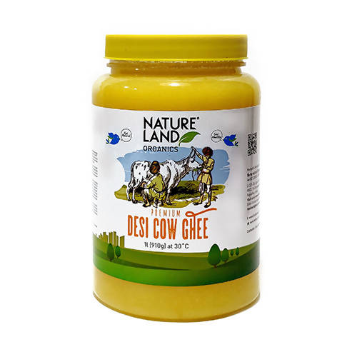 Nature Land Organics Premium Desi Cow Ghee | Organic Ghee From Desi Cow | Homemade Ghee Hover Image