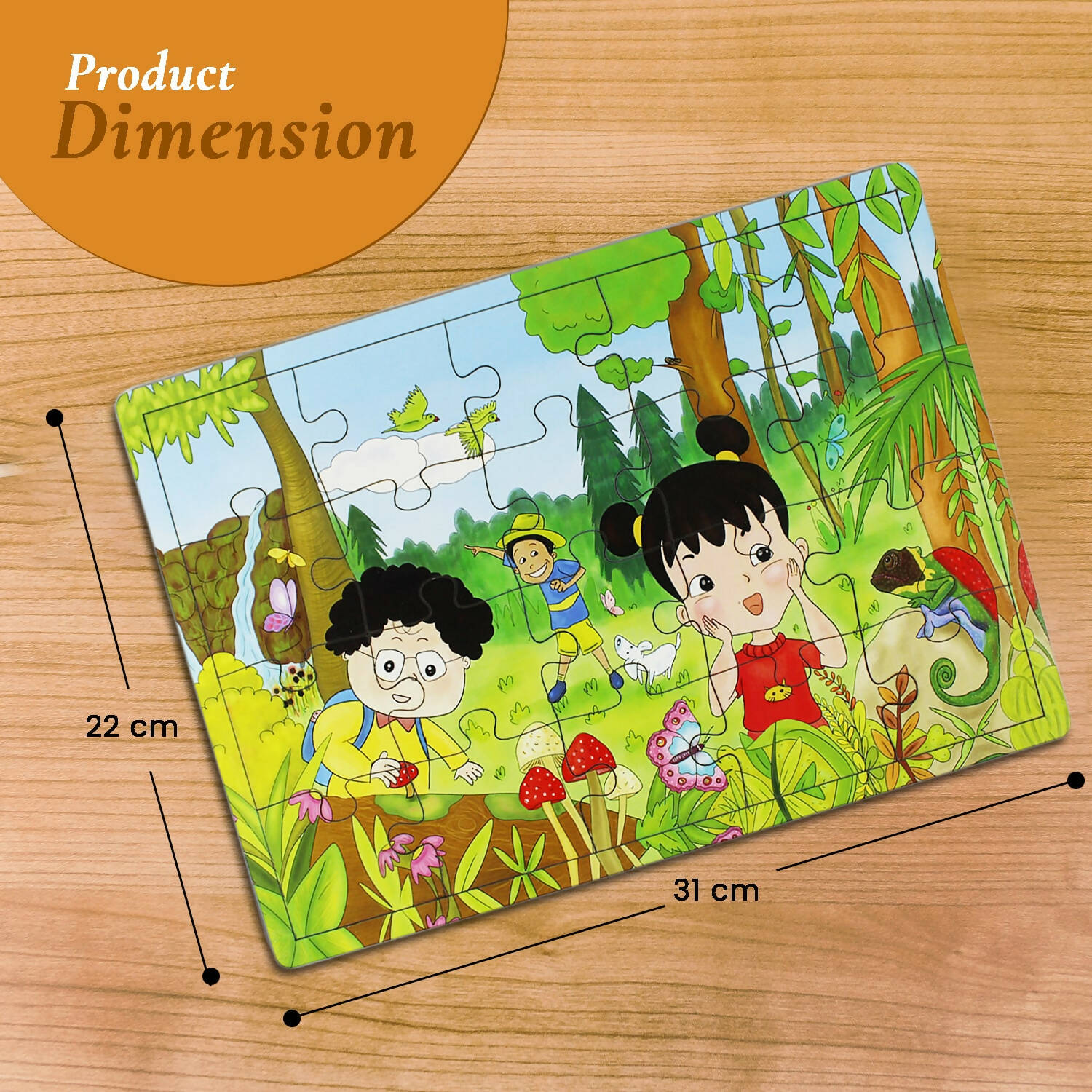 Matoyi Nature Walk Jigsaw Puzzle For Kids