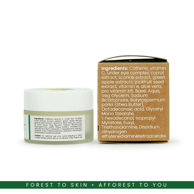 Afforest Jackfruit Under Eye Creme with 2% Vitamin C, 10% Jackfruit Seed Main Image