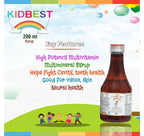 HealthBest Kidbest Multivitamin & Multimineral Syrup for Kids