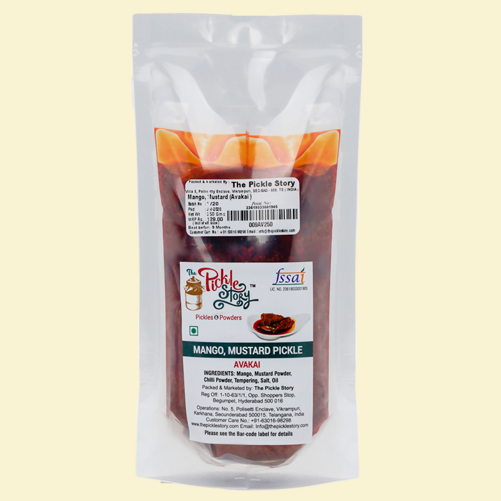 The Pickle Story Mango and Mustard – Avakai Pickle