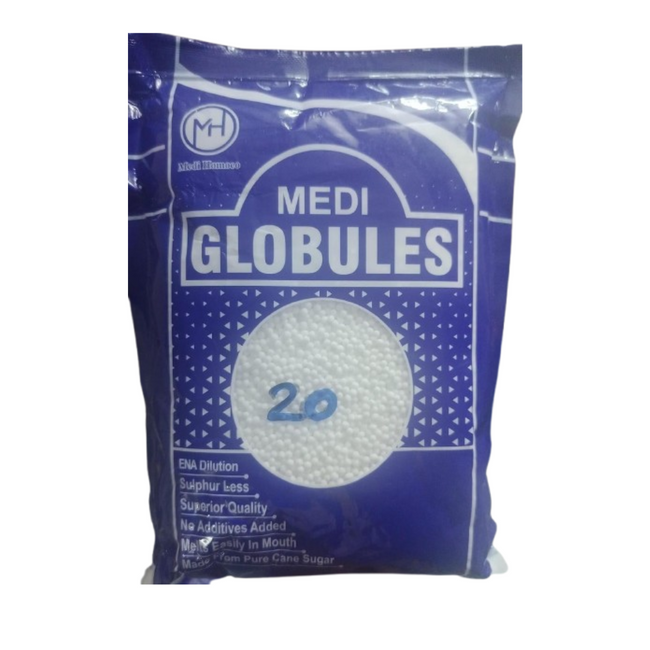 Medi Homeopathy Globules/ Blank Pellets (Size 20) Hover Image