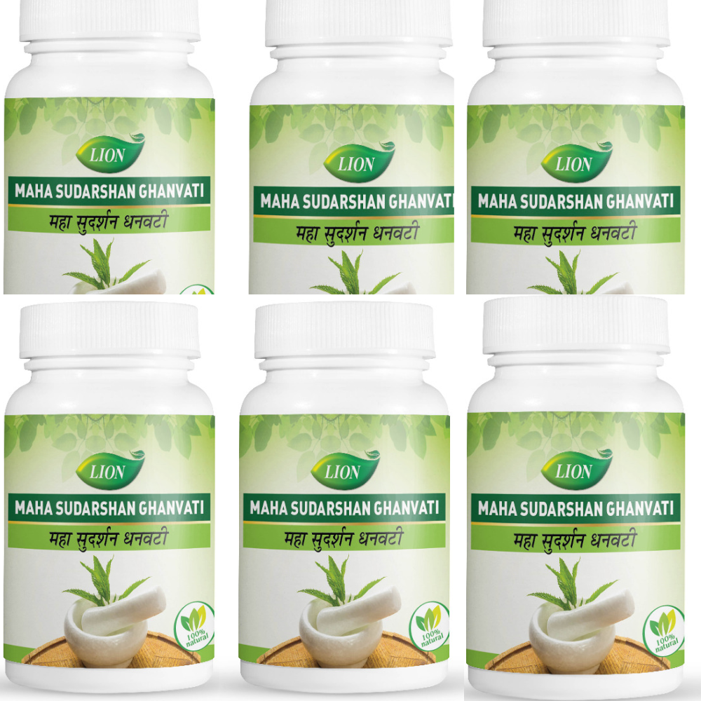 Lion Ayurveda Mahasudarshan Ghanvati