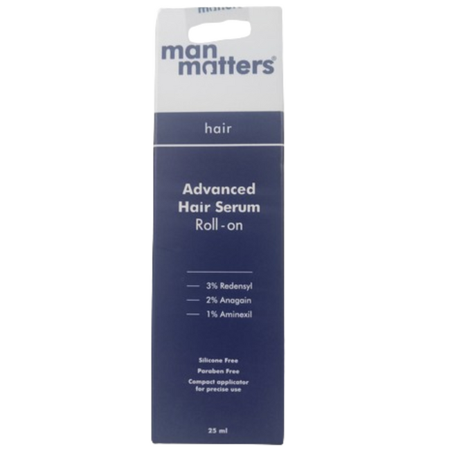 Man Matters Advanced Hair Growth Rosemary Serum Roll-On Hover Image