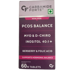 Carbamide Forte PCOS Support Tablets with Myo-Inositol to D-Chiro-Inositol 40:1