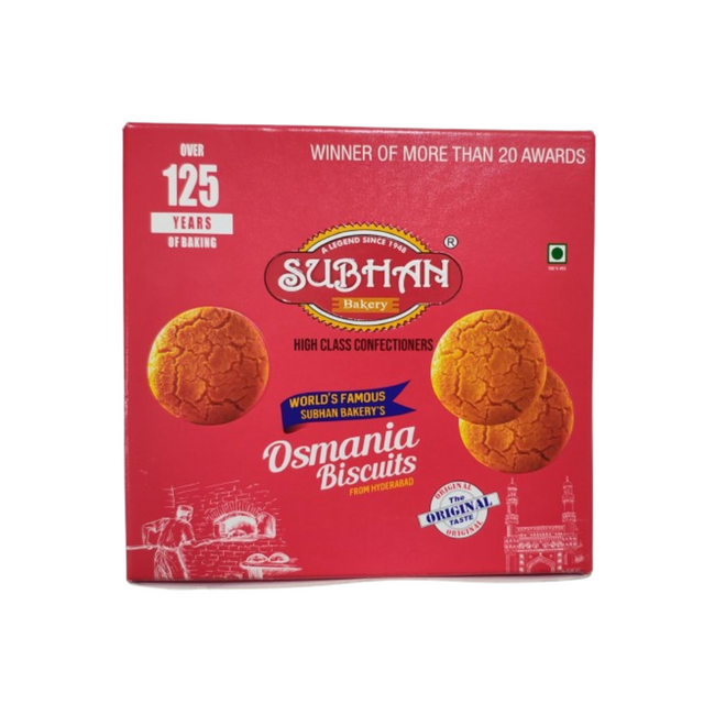 Subhan Bakery Osmania Biscuits | Premium Quality Tea Time Biscuits Hover Image