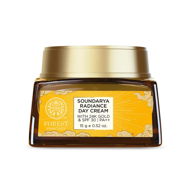 Forest Essentials Soundarya Radiance Cream With 24K Gold & SPF30 Hover Image