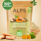 Alps Goodness Sandalwood,Multani Mitti,Neem & Turmeric Powder