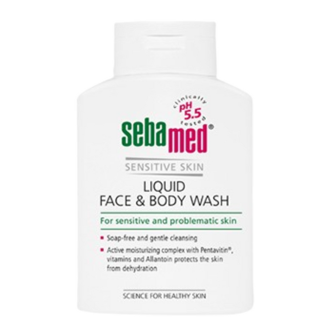 Sebamed Liquid Face And Body Wash Hover Image