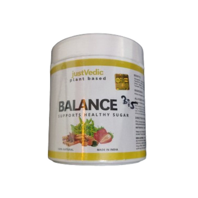 Just Vedic Balance Drink Mix for Supports Healthy Sugar Hover Image