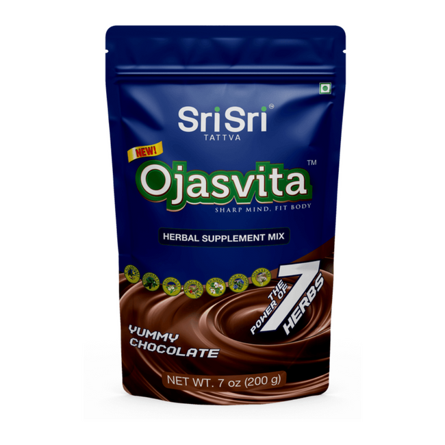 Sri Sri Tattva USA Ojasvita Chocolate - Instant Energy, Boosts Immunity & Strength Hover Image