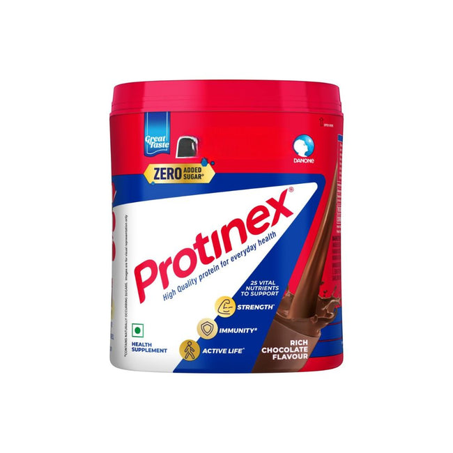 Protinex Powder - Health Supplement And Nutritional Protein Mix For Adults | Rich Chocolate Flavor Protinex Jar | Support Strength, Immunity & Active Life Main Image