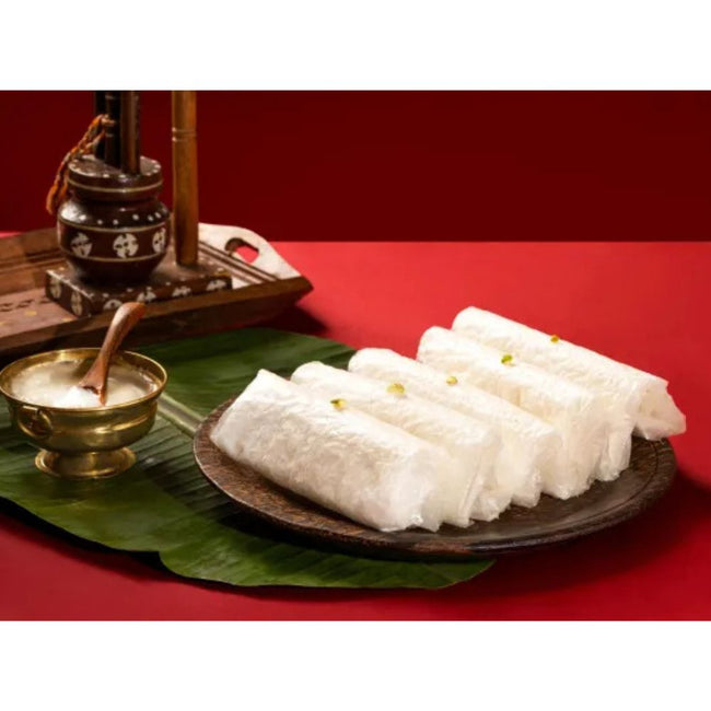 Pulla Reddy Sugar Pootharekulu/ Edible Rice Paper Sweet Hover Image