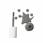 MYGLAMM LIT Nail Paint - Grounded - Smoky Grey Shade (7 Ml)