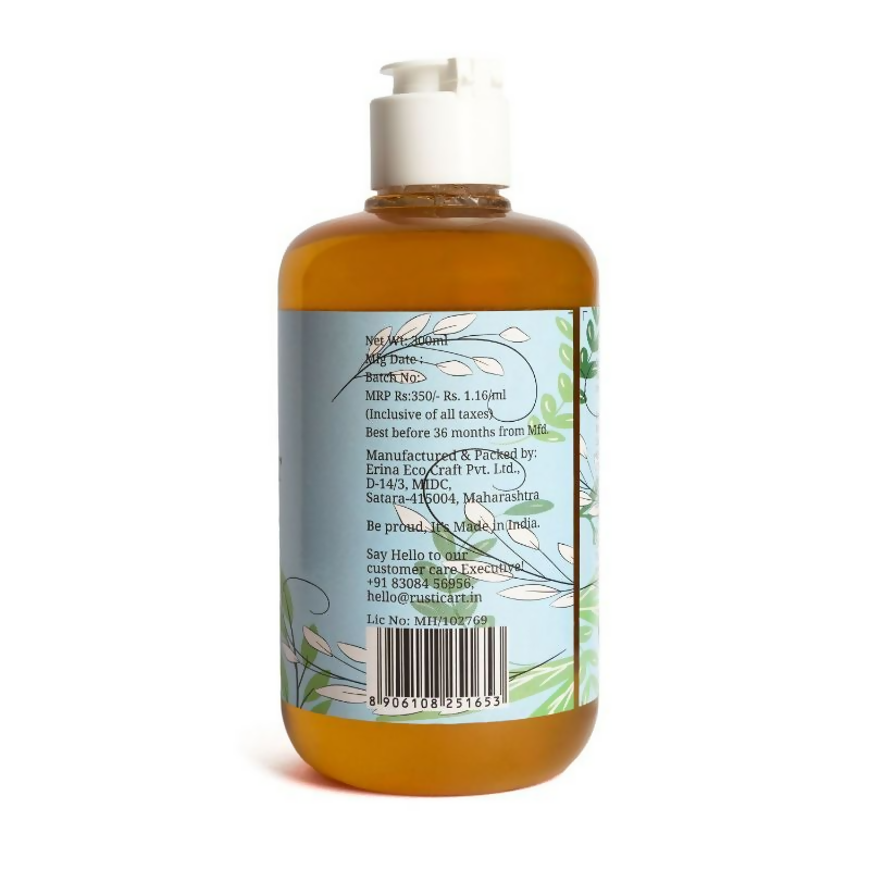 Rustic Art Organic Floral Shower Body Wash