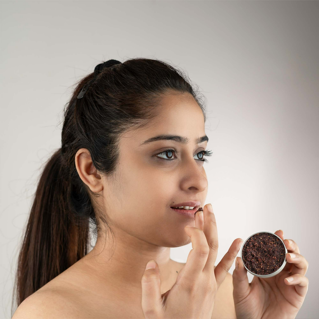 Nat Habit Beetroot Rose Fresh Lip Scrub