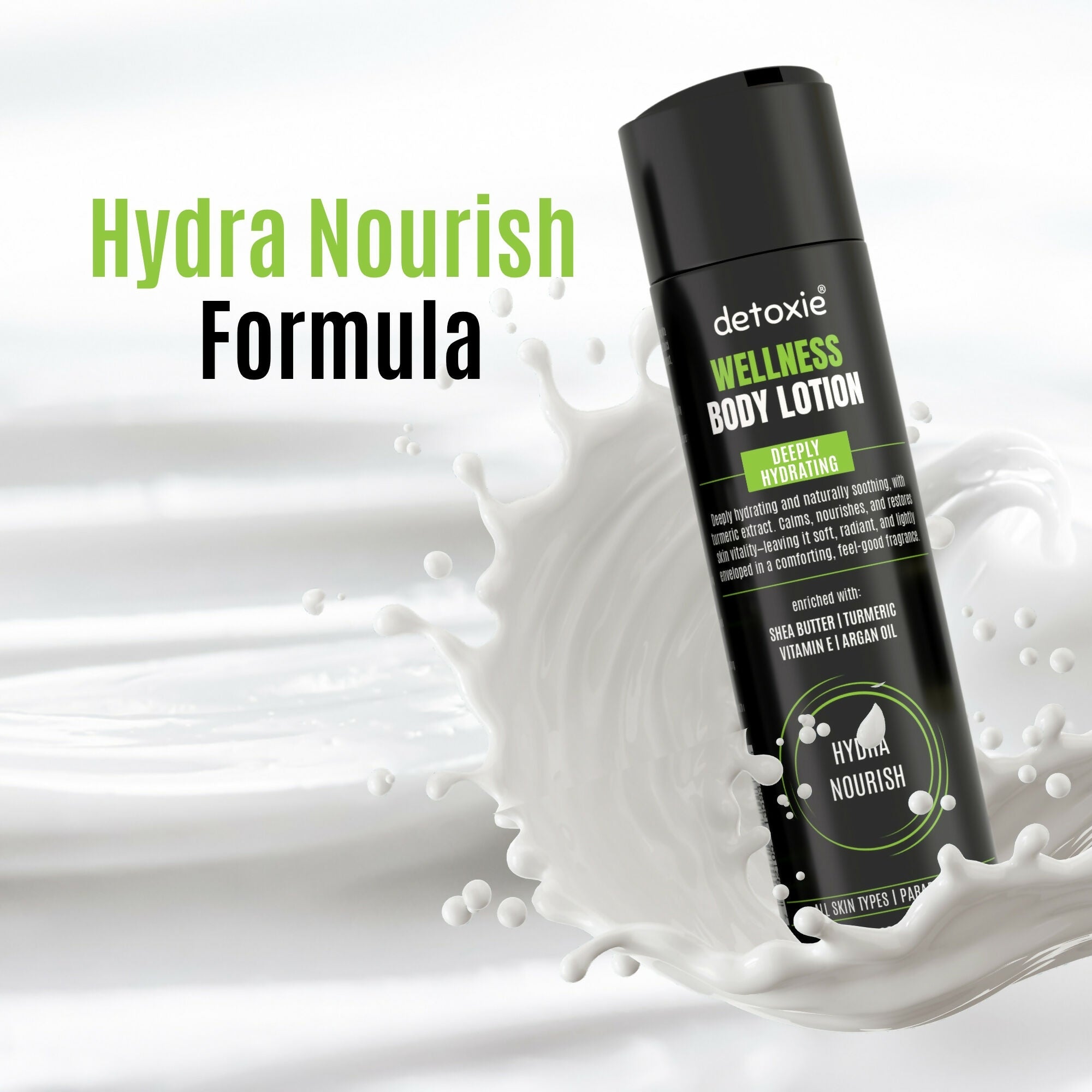 Detoxie Body Wash, Lotion & Scrub Combo - Wellness