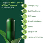 OZiva+ Advanced Hair Growth Actives Capsules for Women