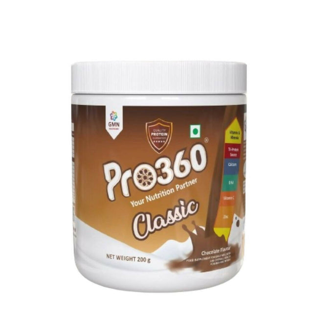 Pro360 Classic Daily Wellness Nutritional Protein Health Drink Supplement Powder Hover Image