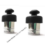 Vooli Cooker Whistle Pressure Regulator Weight Whistle (3 Litre Whistle Cooker City Combo 2)