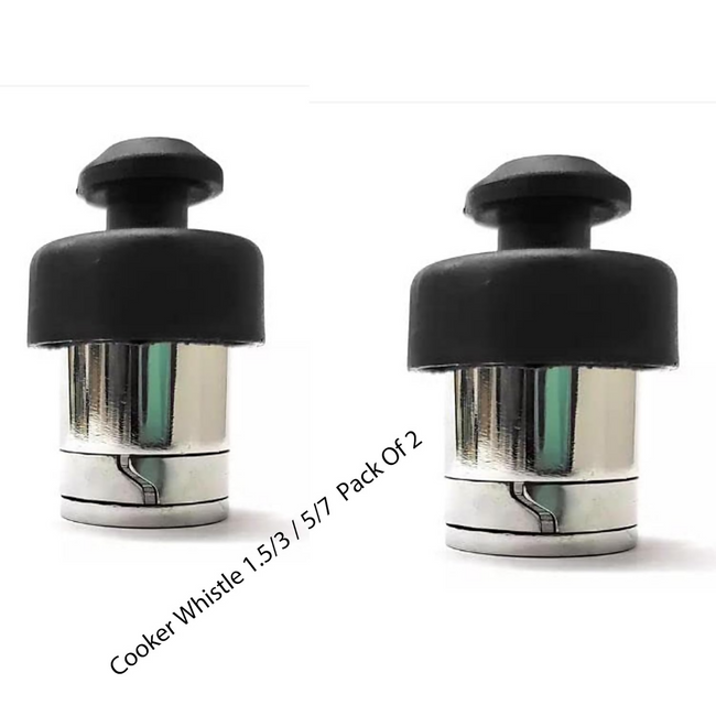 Vooli Cooker Whistle Pressure Regulator Weight Whistle (3 Litre Whistle Cooker City Combo 2) Main Image