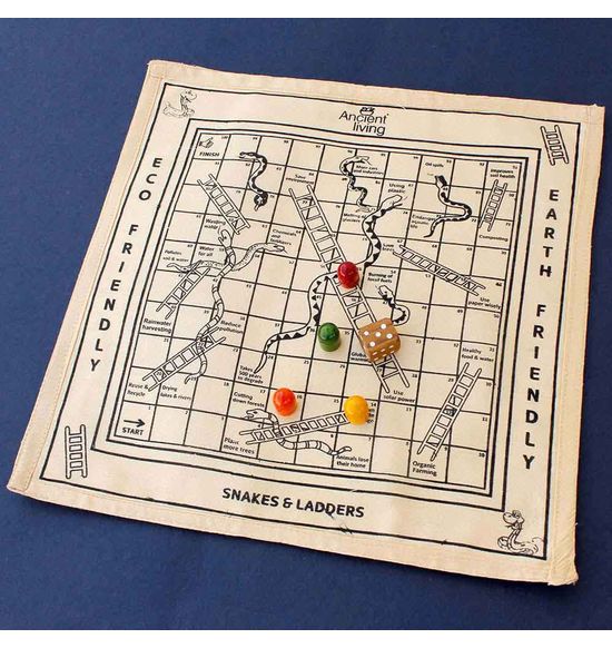 Ancient Living Snakes And Ladders Hover Image