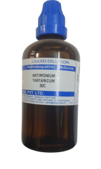 SBL Homeopathy Antimonium Tartaricum Dilution