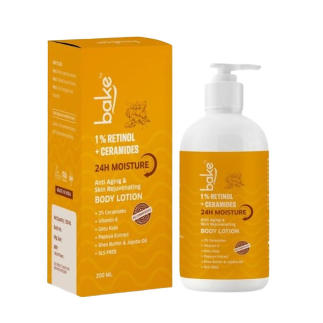 Bake 1% Retinol & Ceramides Body Lotion Hover Image