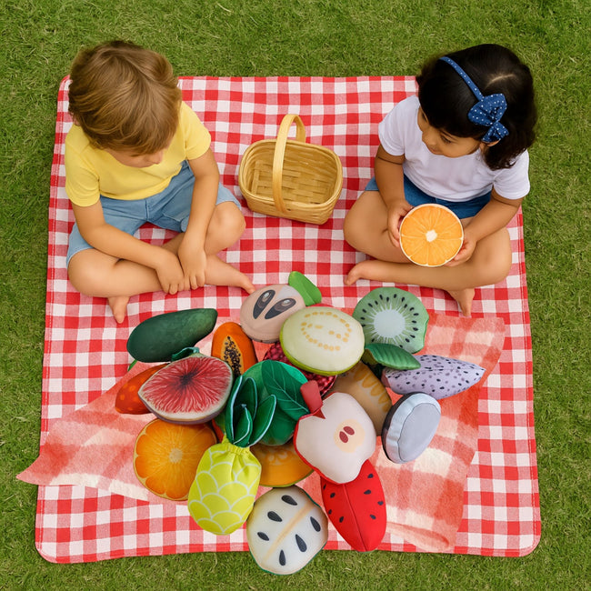 The Small Wonderland Pretend Play Fruits- 18-Piece Pretend Play Fruits Set Main Image