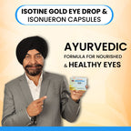 Jagat Pharma Isotine Gold Eye Drops & Capsules - Empowering Vision's Strength