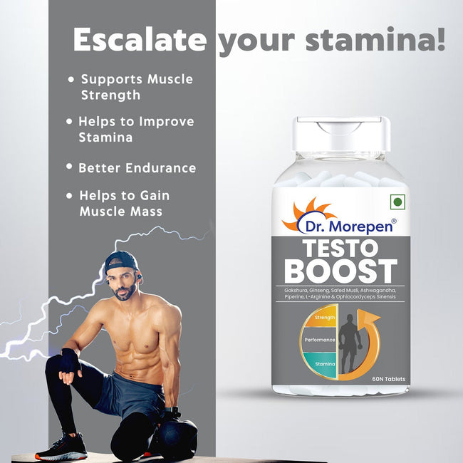 Dr. Morepen Testo Boost Tablets Main Image