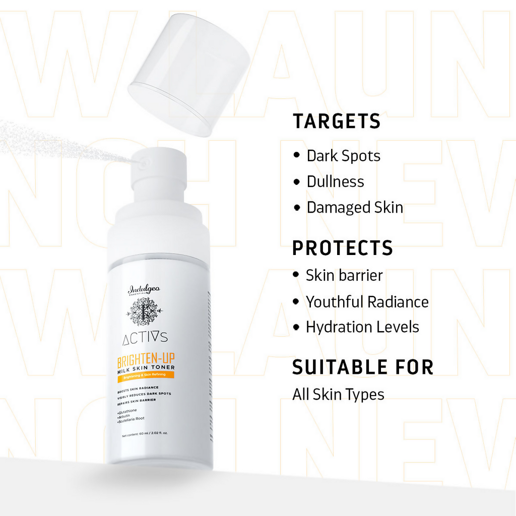 Indulgeo Essentials Brighten-Up Milk Skin Toner