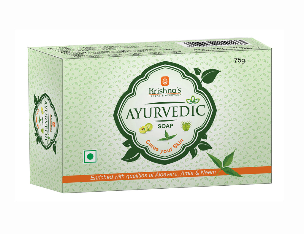 Krishna'S Herbal & Ayurveda Ayurvedic Soap