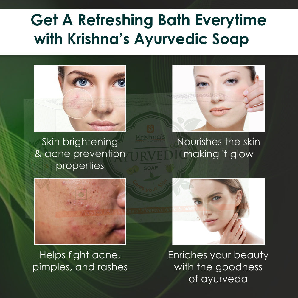 Krishna'S Herbal & Ayurveda Ayurvedic Soap