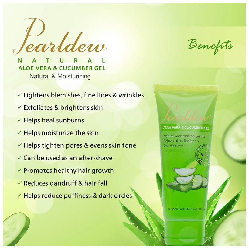 Pearldew Aloe Vera & Cucumber Gel