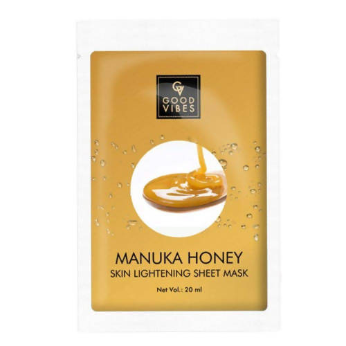 Good Vibes Manuka Honey Skin Lightening Sheet Mask Hover Image