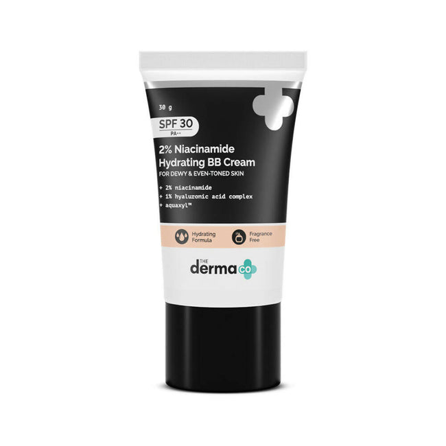 The Derma Co 2% Niacinamide Hydrating BB Cream-01 Ivory Hover Image