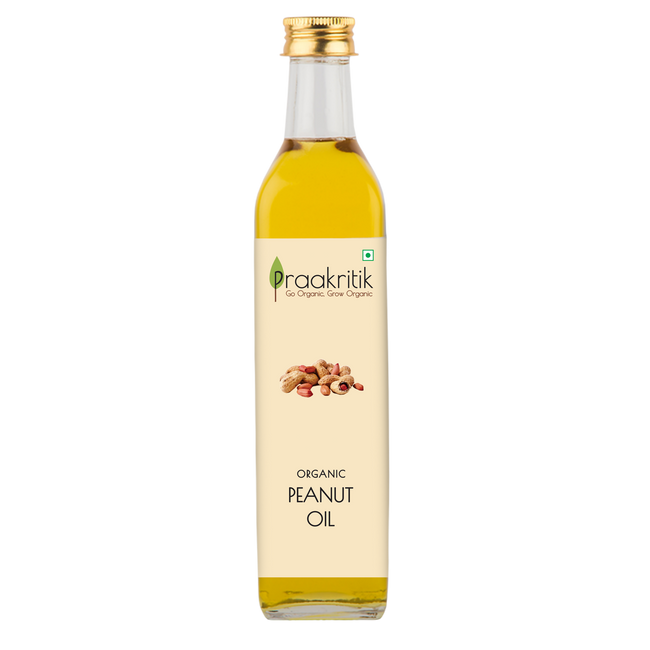 Praakritik Organic Peanut Oil Hover Image