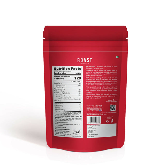 Roast Foods Whole Grain Chips Barbeque Main Image