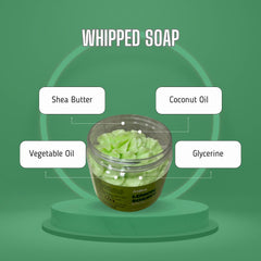 Atisa Lemon Sorbet Whipped Soap