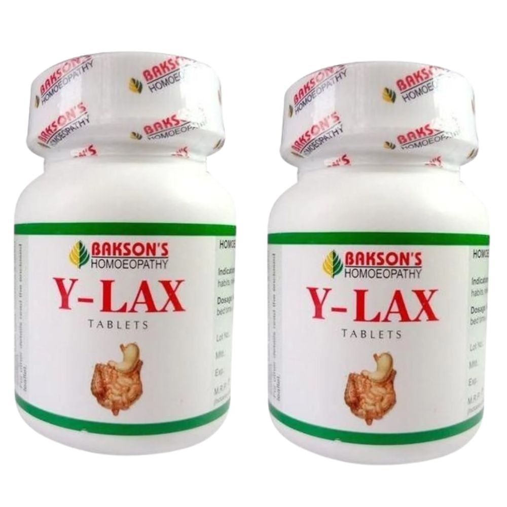 Bakson's Homeopathy Y-Lax Tablet