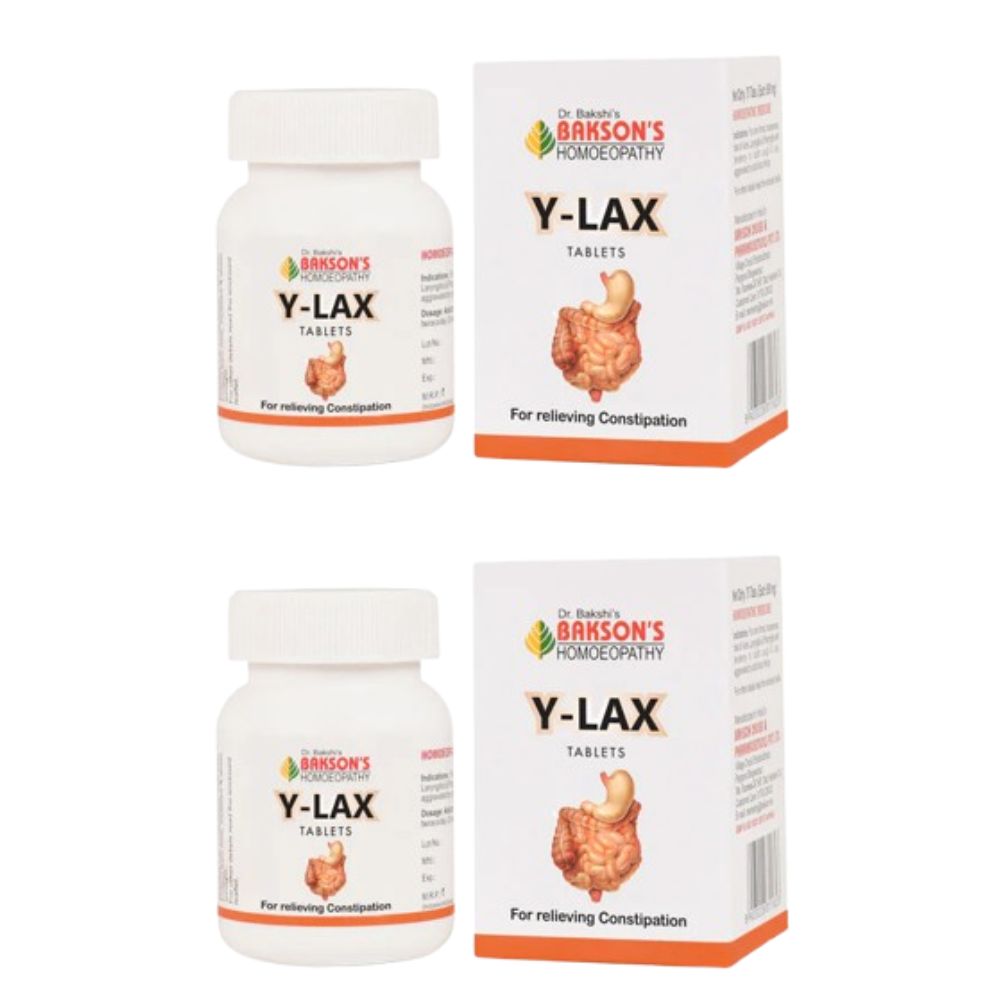 Bakson's Homeopathy Y-Lax Tablet