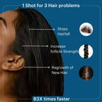 Laurik Hair Care Shots Supplement Powder For Women, Longer, Stronger, Shinier & Smooth Hair, With Green Coffee - Vanilla