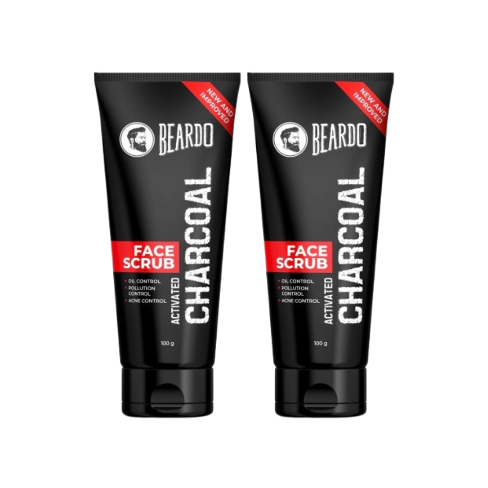 Beardo Activated Charcoal Face Scrub
