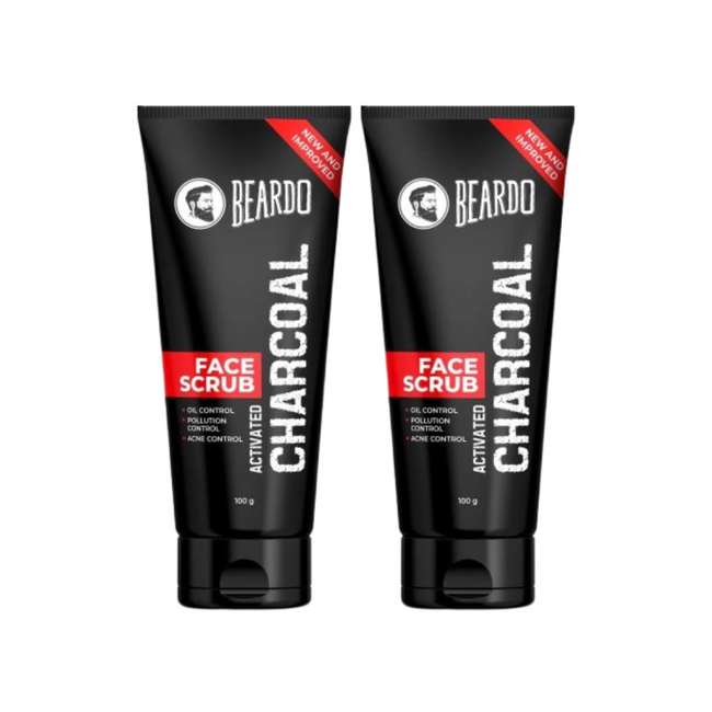 Beardo Activated Charcoal Face Scrub Main Image