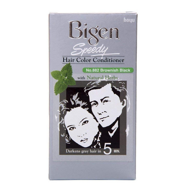 Bigen Hair Colour Conditioner - Brownish Black 882 Hover Image