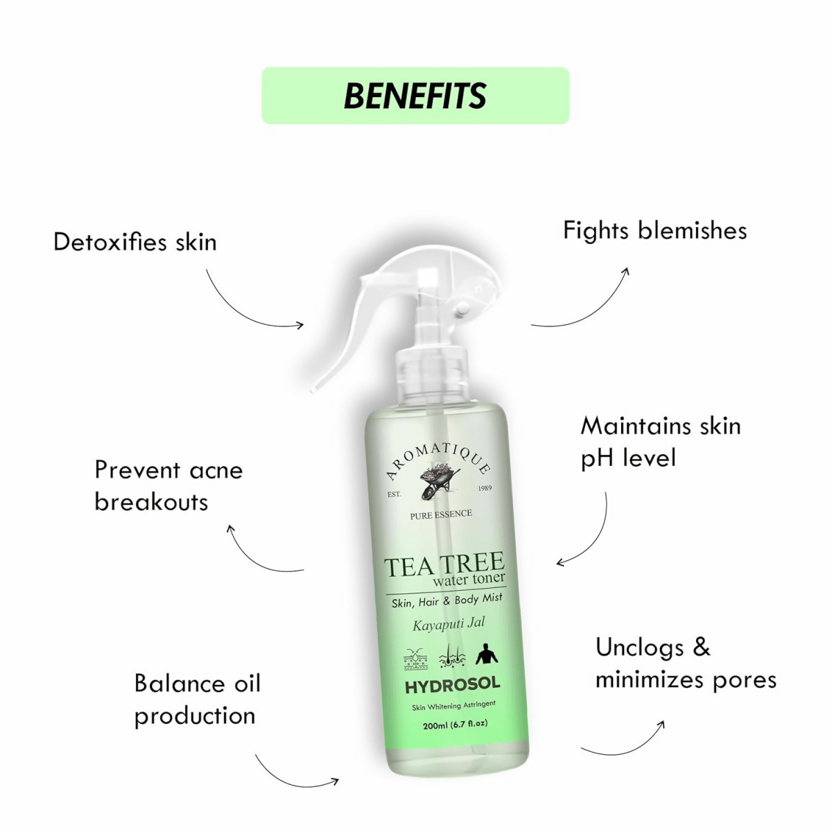 Aromatique Natural Tea Tree Water Toner
