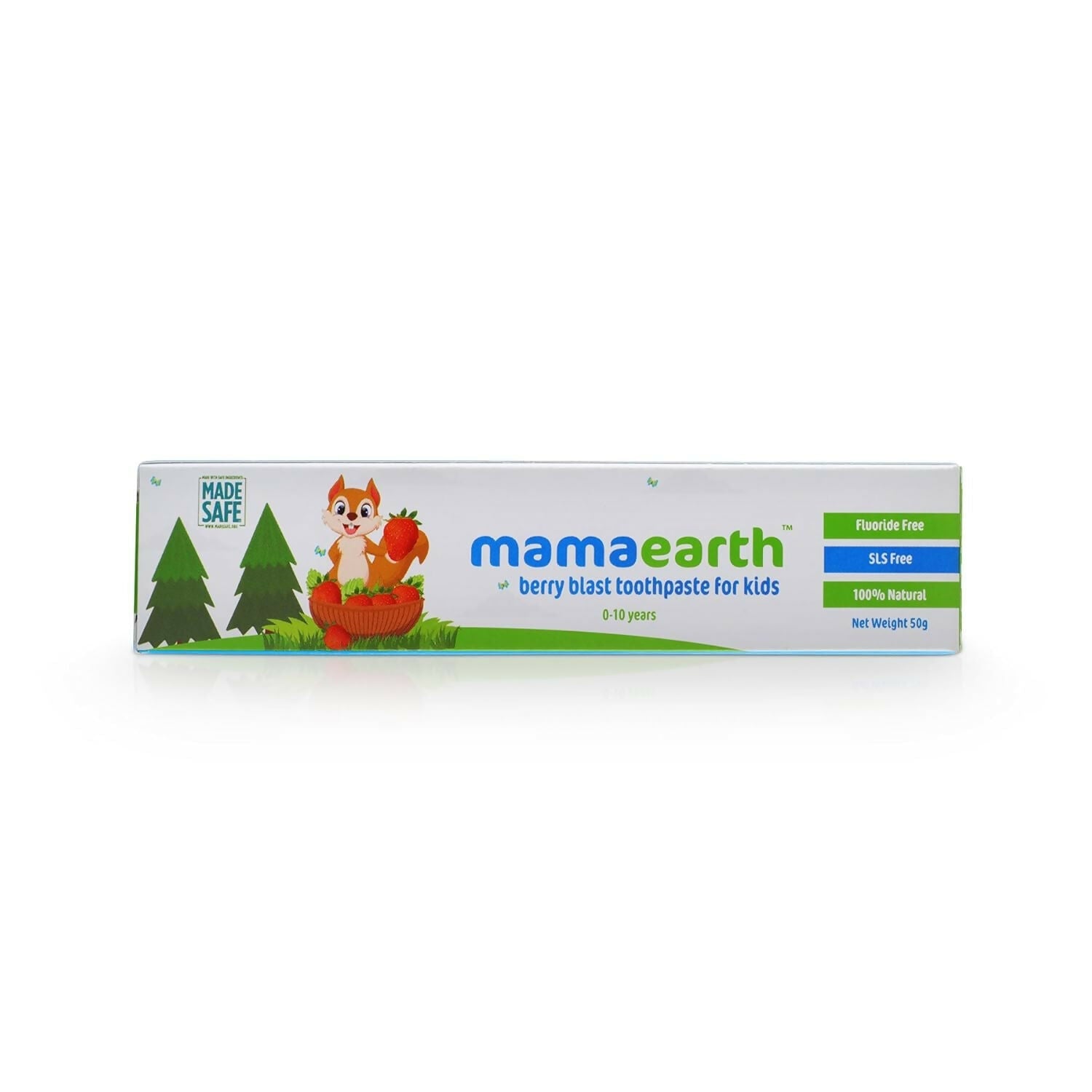 Mamaearth Moisturizing Baby Bathing Soap Bar & Natural Berry Blast Kids Toothpaste