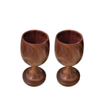 Handmade Sheesham Wooden Glass